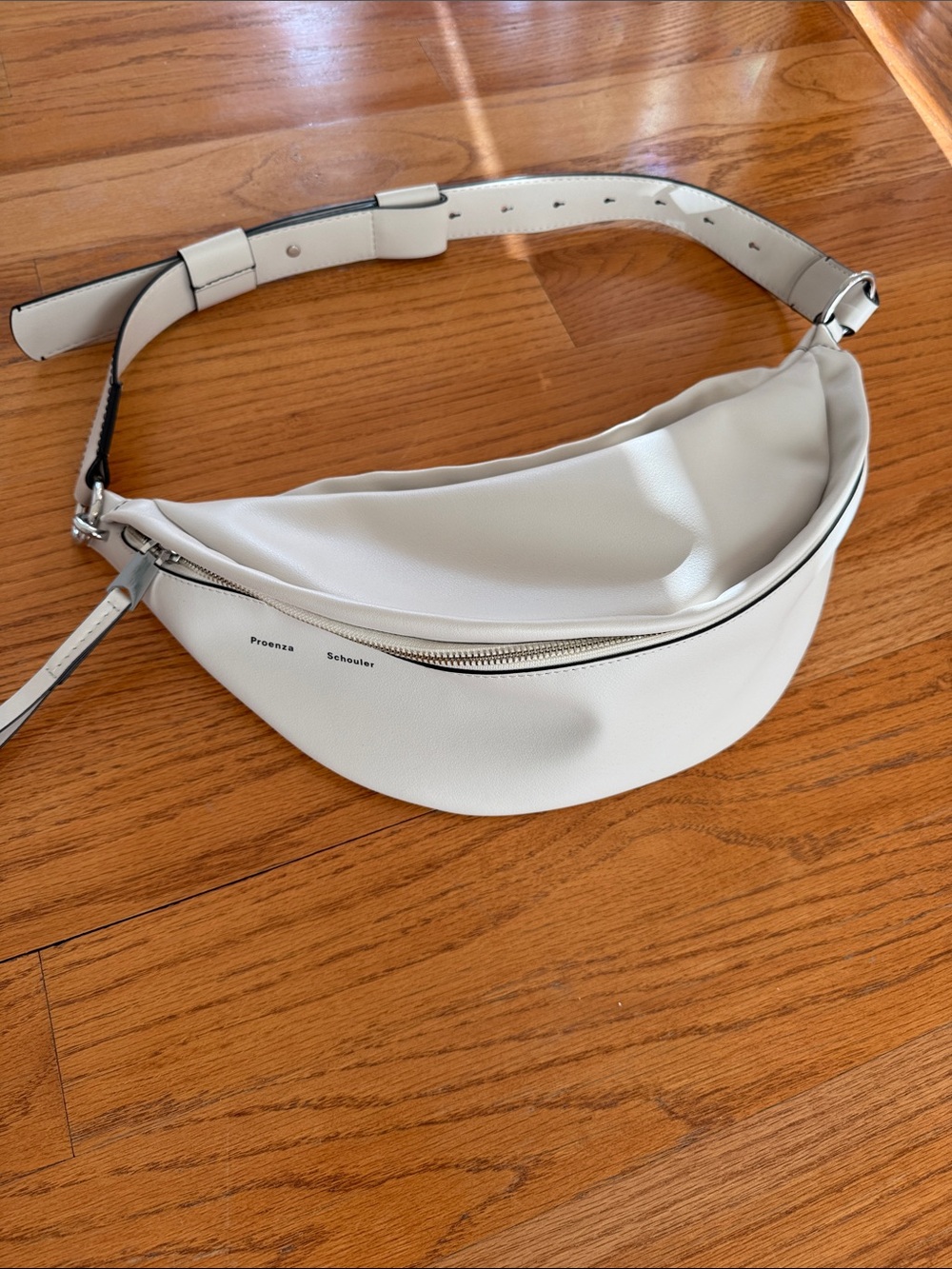 Proenza Schouler White Leather Belt Bag